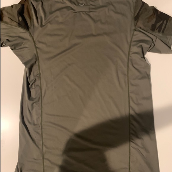 ASRV Sportswear Supima TW-1430 Mesh Tee Camo/Olive - Picture 2 of 3